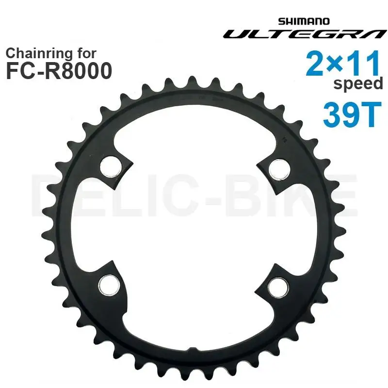 SHIMANO ULTEGRA R8000 2x11v Chainring 46T 50T 52T 53T 34T 36T 39T для кривошипа FC-R8000 2x11 speed P.C.D. Оригинальные