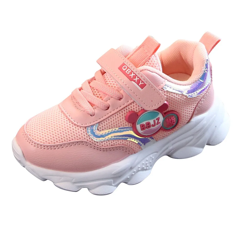 Детские кроссовки с рисунком медведя из мультфильма спортивные сеточкой для осени и зимы 2019|Сапоги| |