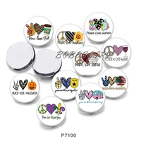 peace love sunflower12mm18mm 20mm snap button jewelry diy bracelet round photo glass cabochons p7100
