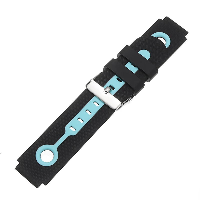 16mm Wrist Band Strap Replacement Silicone For Kids Smart Watch Bracelet Watchband Universal Sports Watch Straps Watch Accessory