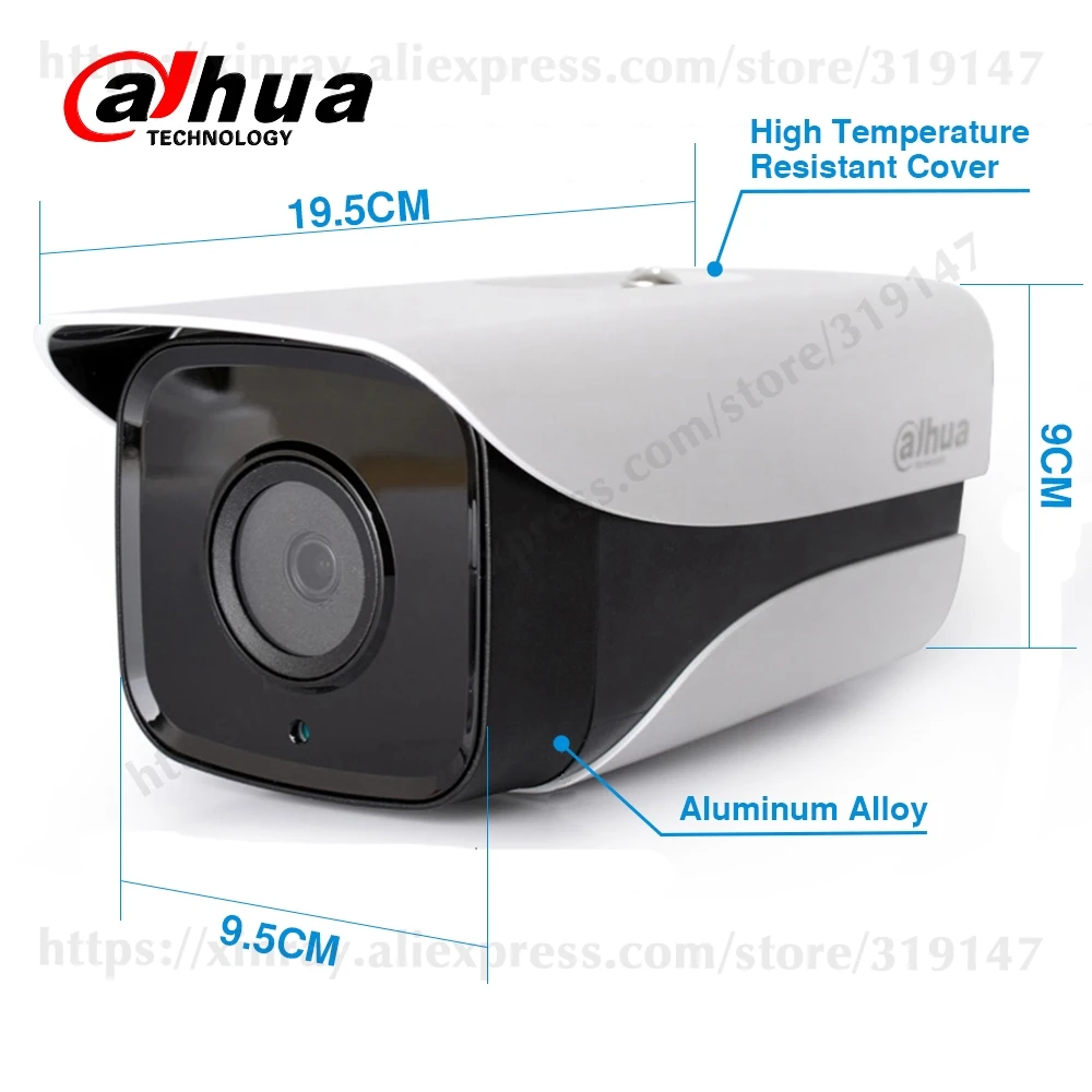 Dahua 4 МП 8+ 4 NVR Камера видеонаблюдения Комплект NVR NVR2108HS-8P-4KS2 камера IPC-HFW4433M-I2 с кронштейном система наблюдения