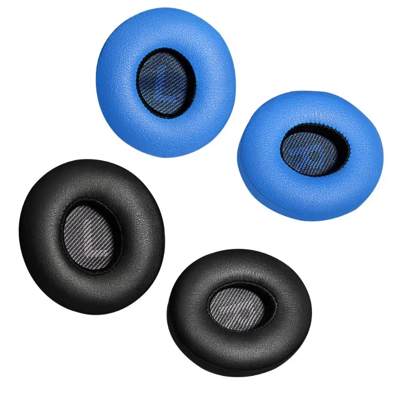 

1 пара амбушюров Подушка кожаный чехол для J-BL EVEREST V300BT V300 наушники запасные части 75x75мм