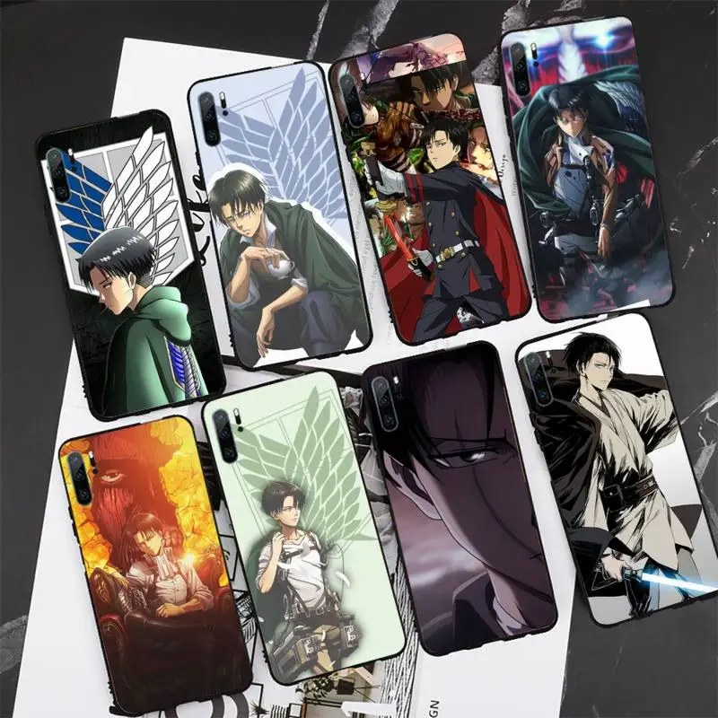 

attack on titan Levi Phone Case for Samsung S6 S7 S8 S9 S10 edge plus S10 5G S20 S21 S30ultrs 5G Fundas Cover