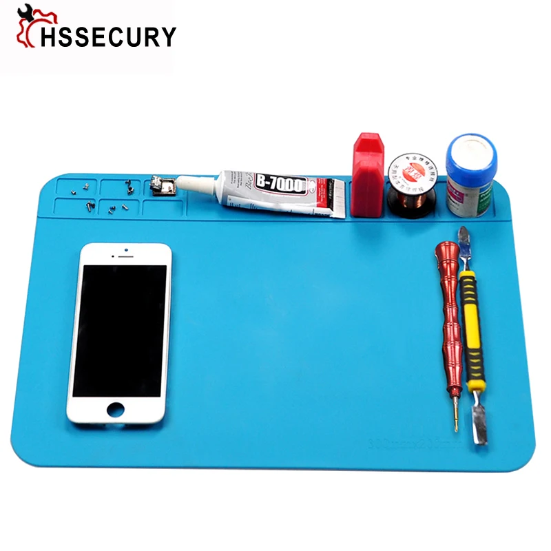 

Теплоизоляционный паяльный коврик ESD, рабочие инструменты, коврик для ремонта телефона, компьютера, магнитная термостойкая платформа для о...