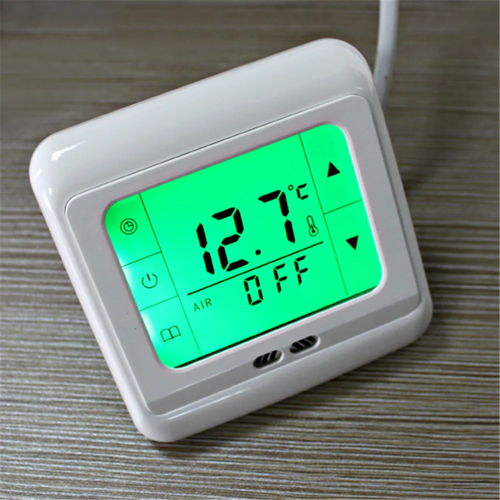 Floureon 16A цифровой термостат BYC07.H3 LCD сенсорный экран для пола/воды/Электрическое