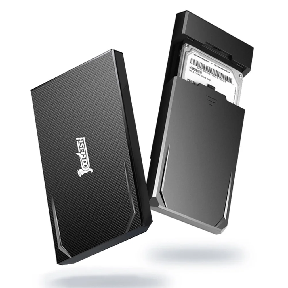 

K801 External Hard Drive Enclosure USB 3.1 Type C to SATA 2.5 inch HDD SSD Case Office Caring Computer Supplies