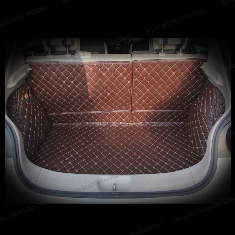 Кожаный коврик Lsrtw2017 для багажника автомобиля груза Nissan Tiida 2016 2017 2018 2019 Pulsar C13