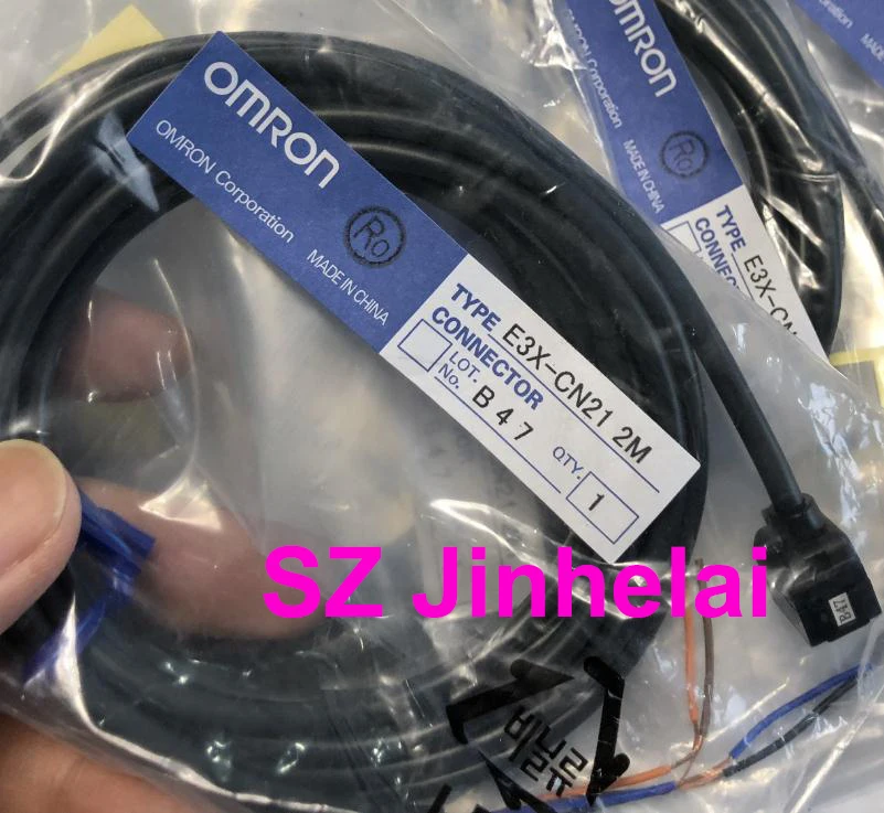 

Подлинные оригинальные разъемы OMRON E3X-CN21, разъем усилителя 2 м