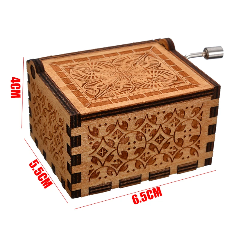 Новая деревянная музыкальная шкатулка &quotне могу не влюбиться&quot старинный