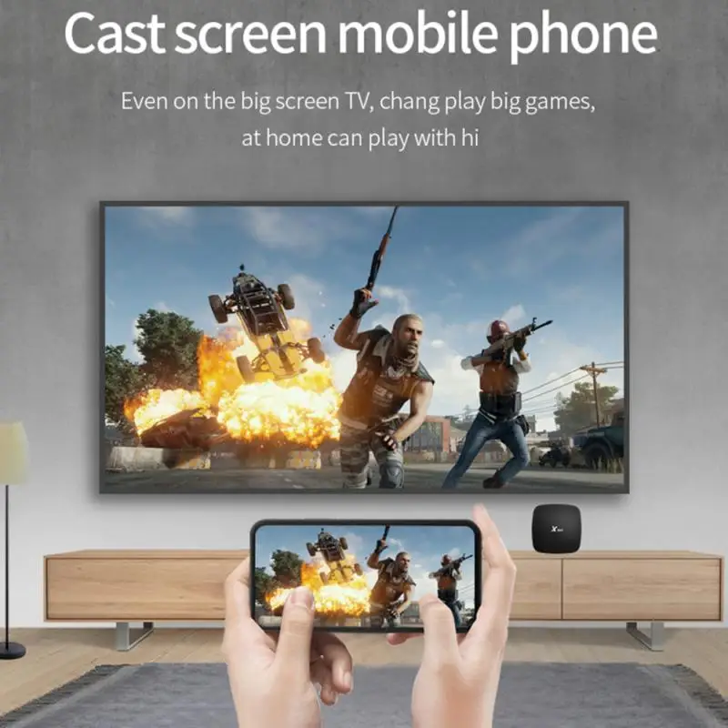 

Android TV Box Android 4K 3D Video H.265 Media Player 2.4G 5GHz Dual Band Wifi Bluetooth Set Top Box Smart Set-Top TV Box