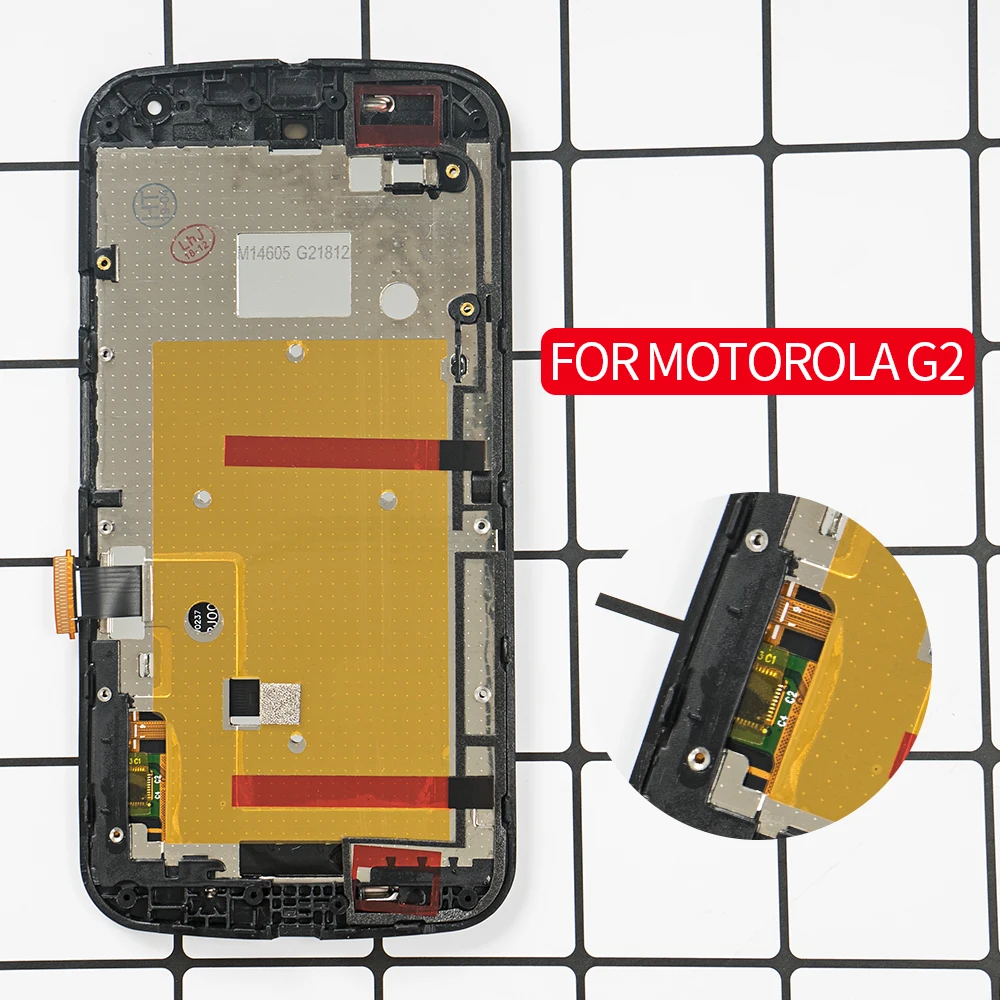 Оригинальный ЖК-дисплей OTMIL для Motorola Moto G2 XT1063 сенсорный экран дигитайзер в сборе