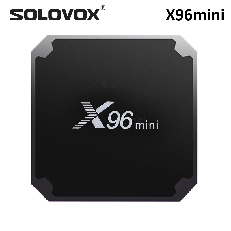 Мини ТВ приставка SOLOVOX X96 Android 7 1 2 + 16 ГБ Amlogic S905W 4 ГГц Wi Fi|ТВ-приставки и медиаплееры|