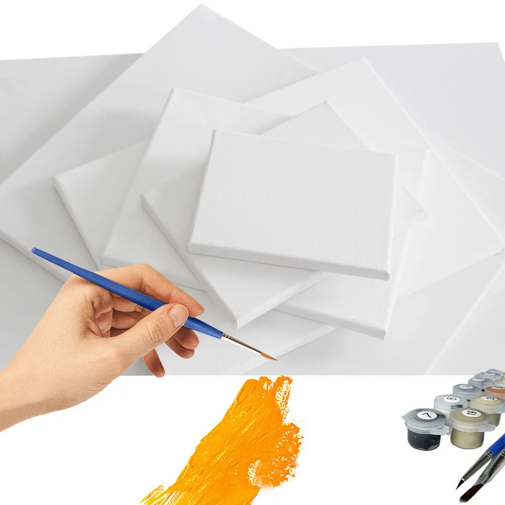 Картина холст рамка Сделай Сам хлопок картина маслом мини и растянутый домашний