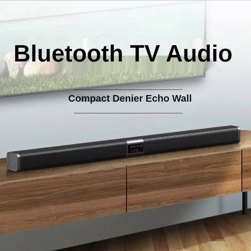 

Soundbar TV Speakers Home Theater with Subwoofer Wireless 5.0 Bluetooth Speaker Stereo with Optical RCA AUX Radio Remote Control