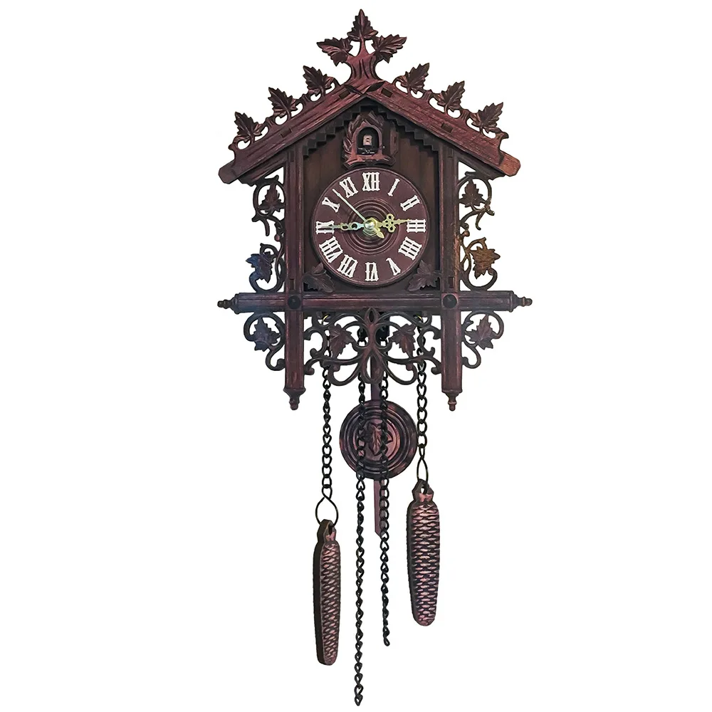 

Роскошные Настенные часы Cuckoo в стиле ретро, настенные часы, домашний декор, современные бесшумные часы с механизмом для гостиной, идеи для у...