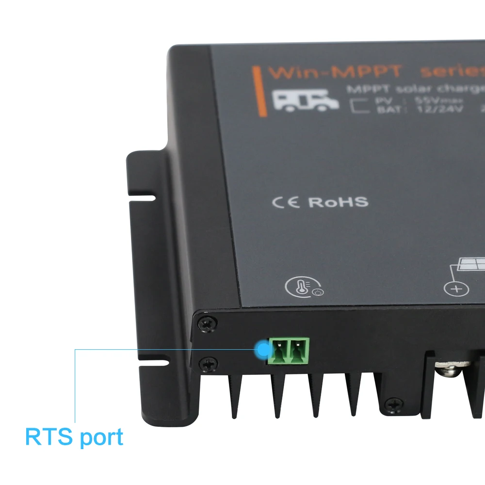 Контроллер заряда солнечной батареи RV MPPT 20 А автоматический 12 В 24 BLE модуль