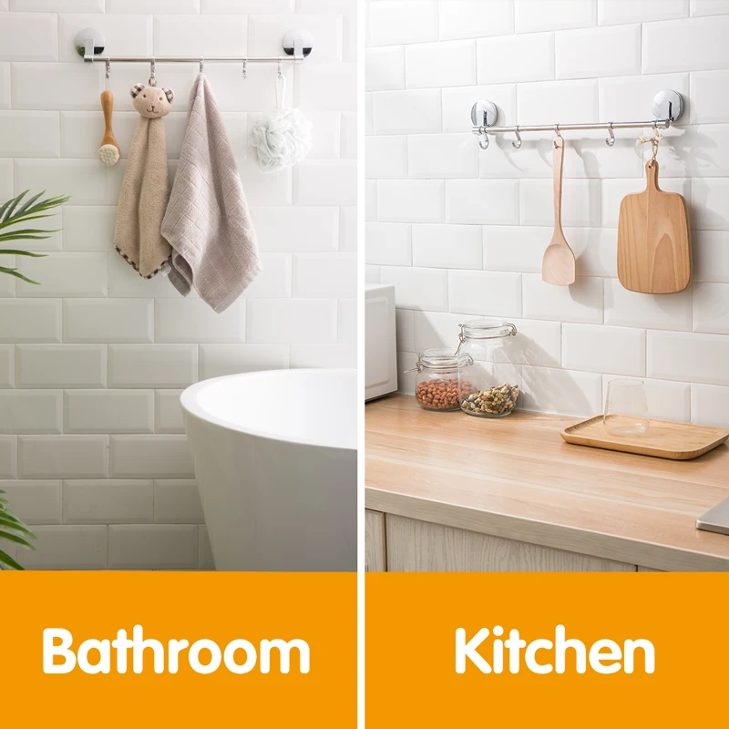 Tai всасывающая башня из чашек бар без сверления стены кухня/Ванная комната