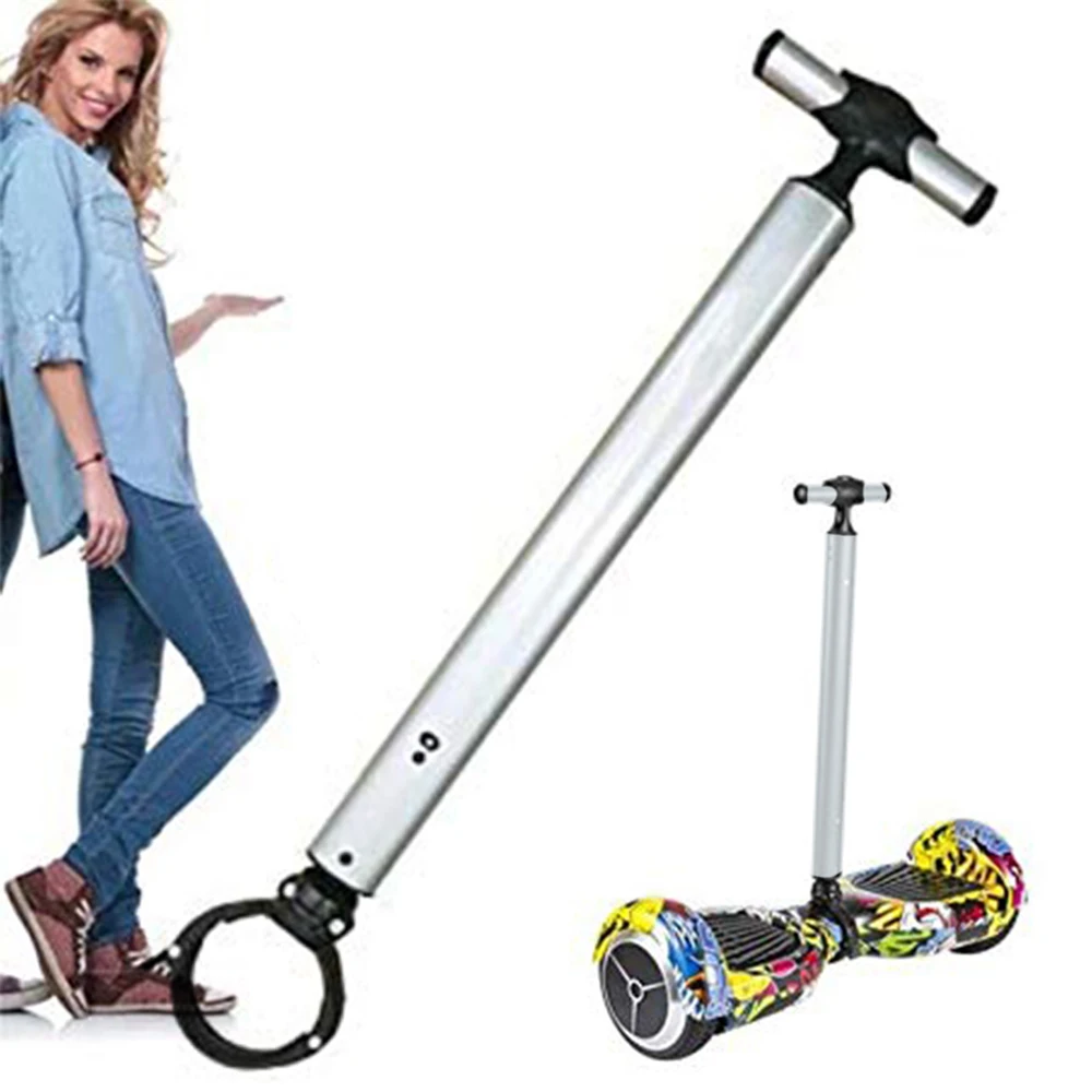 

Electric Scooter Safety Handle Aluminum Alloy Telescopic Handlebar Control Strut Stent for 6.5/10 Inch Self Balancing Scooter