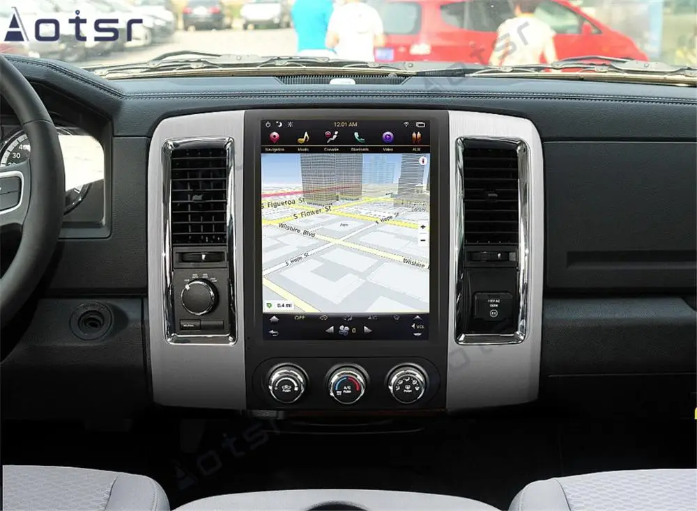 Экран Tesla для 2008 2009 2010 2011 2012 2013-2019 Dodge RAM 1500 2500 Android плеер Автомобильный GPS блок Авто