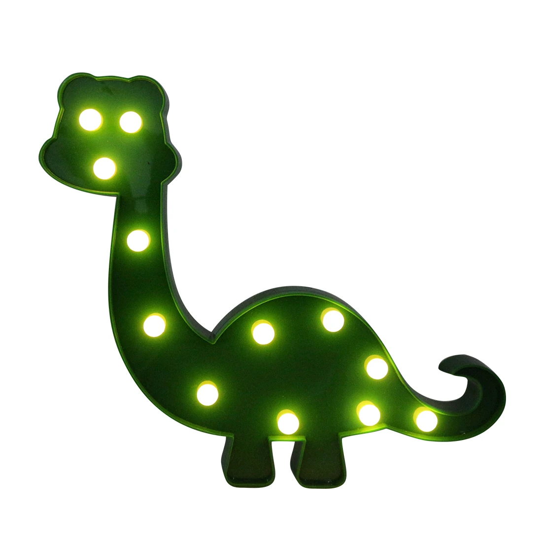 Green Dinosaur Светодиодный Ночной светильник в форме якоря, темно-синий, пиратский, моряк, светодиодный светильник, знак шатра для комнаты, декоративный выключатель, реквизит для косплея - Испускаемый цвет: Green Dinosaur