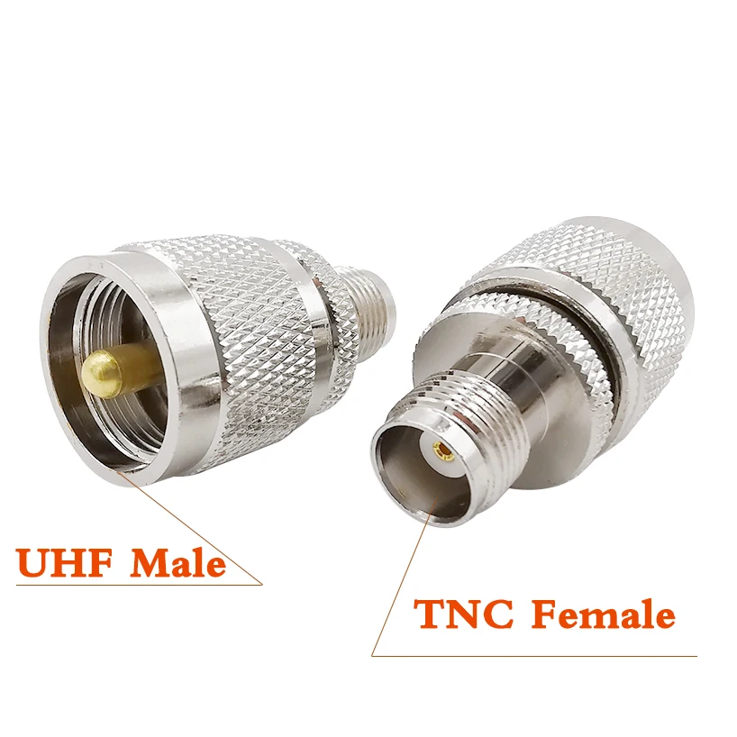 

1 шт. адаптер UHF-TNC, латунный 50 Ом, TNC, гнездо до UHF, мужской Стандартный Штекер, прямой радиочастотный коаксиальный кабель, соединитель