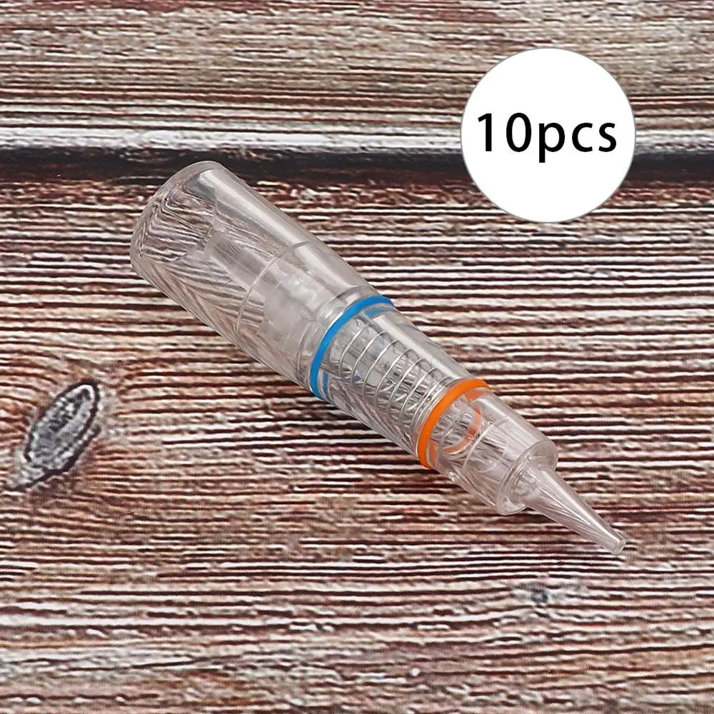 

10PCs Disposable 0.18mm Tattoo Cartridge Needles Painless 1PIN Tattoo Microblading Needles for Semi-Permanent Makeup Eyebrow Lip