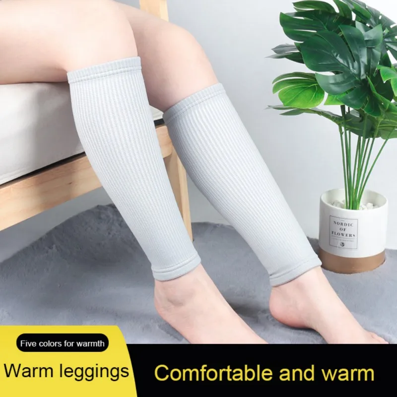 

2 PC Fitness Leggings Cold-proof Mid-tube Pressure Leggings Sports Leggings