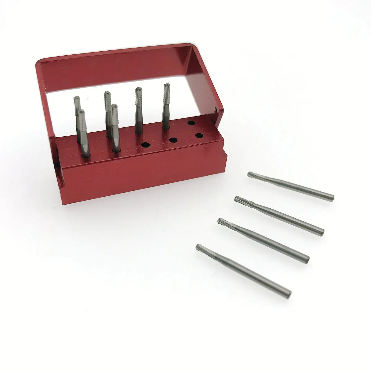 1 упаковка стоматологических вольфрамовых стальных твердосплавных сверл SBT