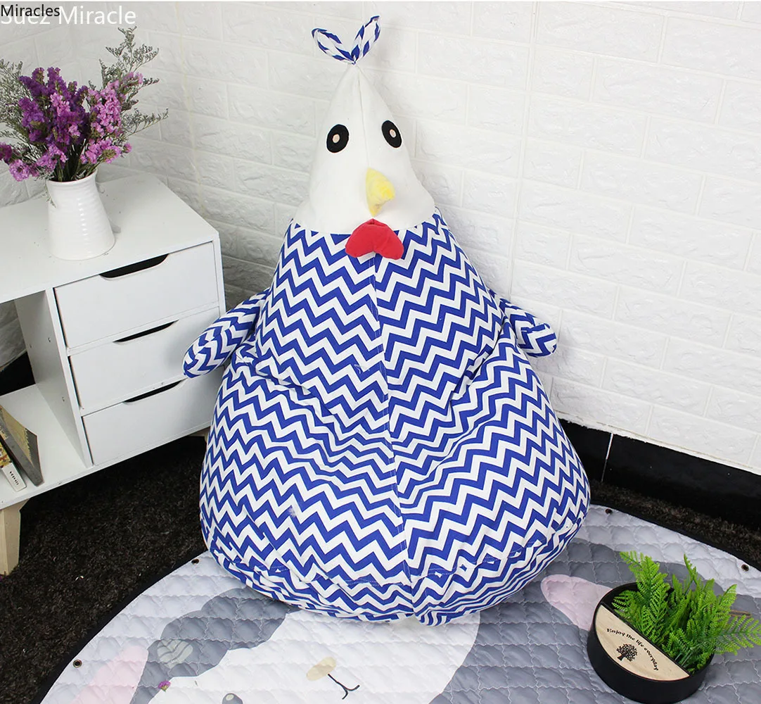 Детская коллекция плюшевых игрушек в форме петуха сумка бобов ленивый стул диван