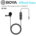 BOYA BY-M1 универсальный нажимной петличный конденсаторный микрофон для передачи вещания для Canon DSLR видеокамеры iPhone смартфона видео Vlog