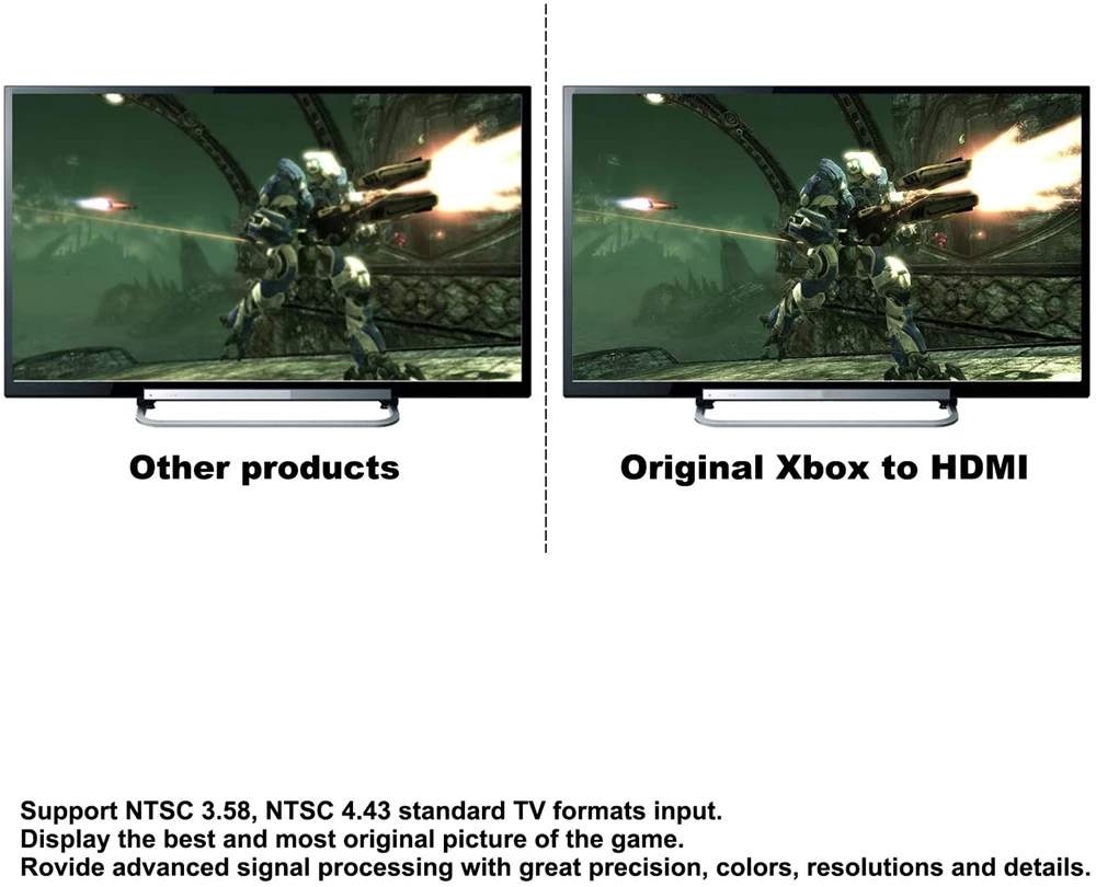 0.9m Original Console For Xbox To HDMI-compatible Cable Compatible AV Adapter Connect HDTV All Classic Models | Электроника