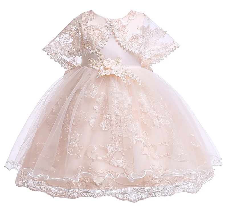 Girl Lace Dress Costumes for Girls Christmas Party Elegant Princess Dress Girl Wedding Dress Child Clothes 3- 10 Years