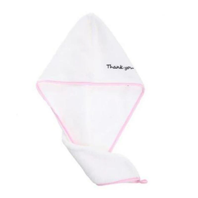 Горячее полотенце из микрофибры быстрая сушка волос обертывание шляпка шапка