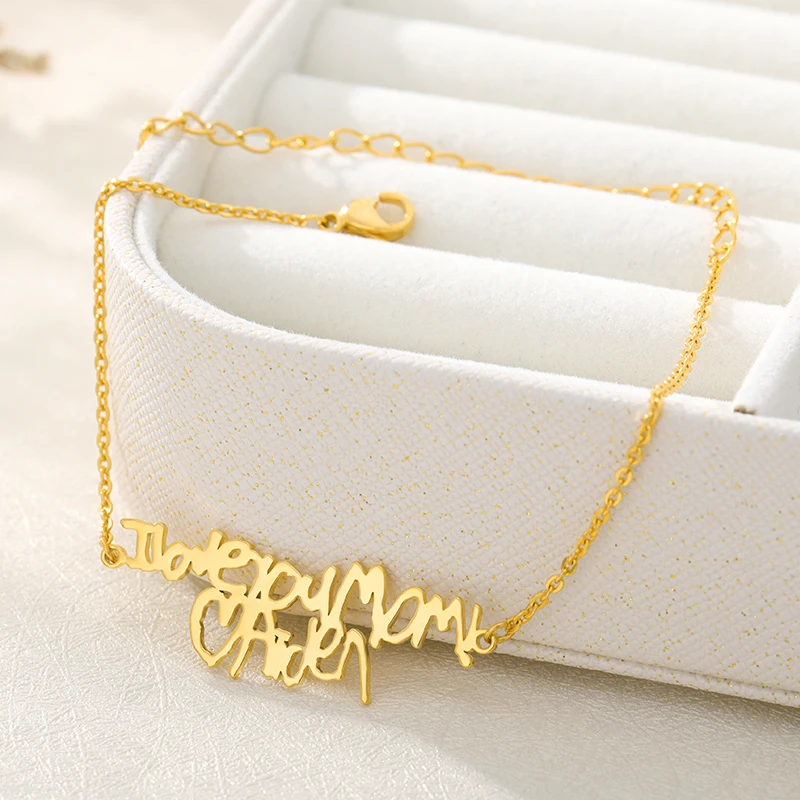 Индивидуальный детский браслет для рисования индивидуальный рукописного письма