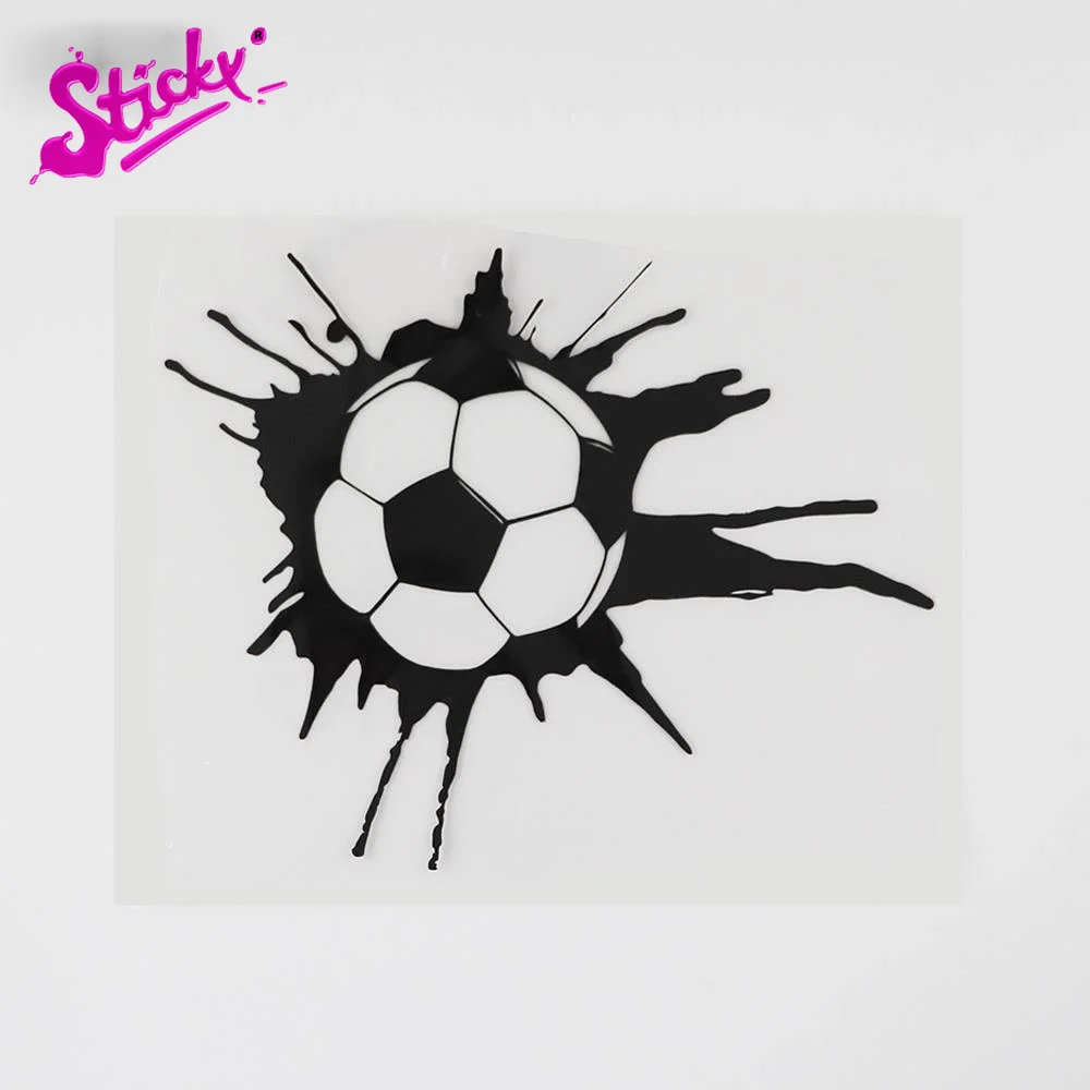 

STICKY Soccer Sport Ball Sports Car Sticker Decal Decor The Whole BodyMotorcycle Off-road Sticker Laptop Decal Vinyl