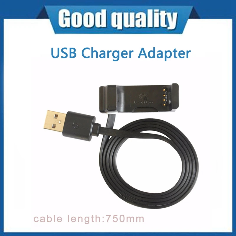 NEW 75CM Replace USB Charger Cradle Charging Dock Charger Adapter For Garmin Vivoactive HR Smart Watch Support Data