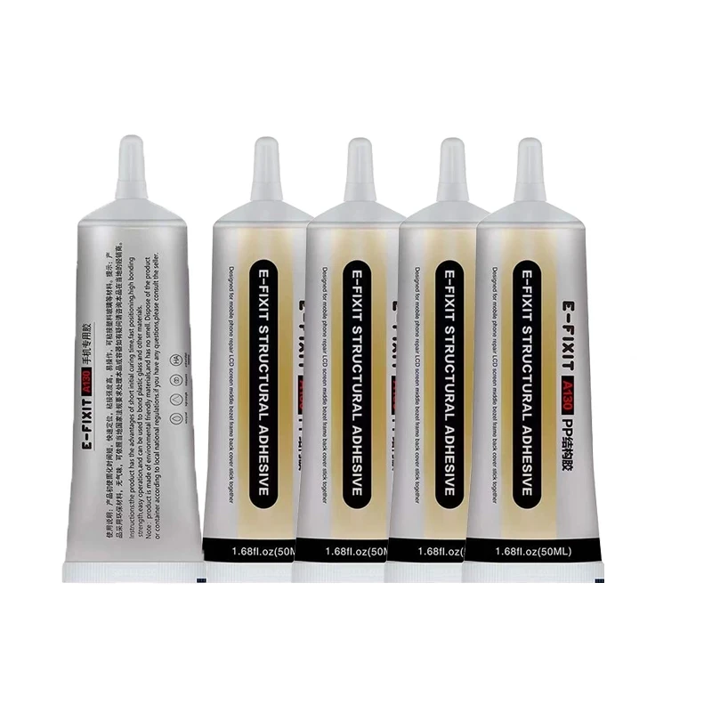 

E-FIXIT A130 PP Structural Adhesive for iPhone 11 Pro Max X XS Max Frame Bracke Lcd Back Cover Rear Housing Fast Curing Glue