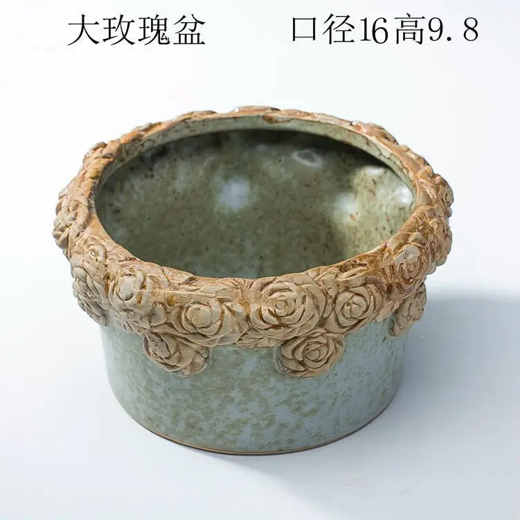 

Small Ceramic Planters Desk Flower Pot Minimalist Modern Plant Holder Flower Pot Office Decor Blumentopf Plant Basket BI50FP