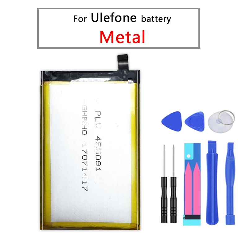Для Ulefone металлический смартфон литий полимерный аккумулятор Металл 3050 мАч для