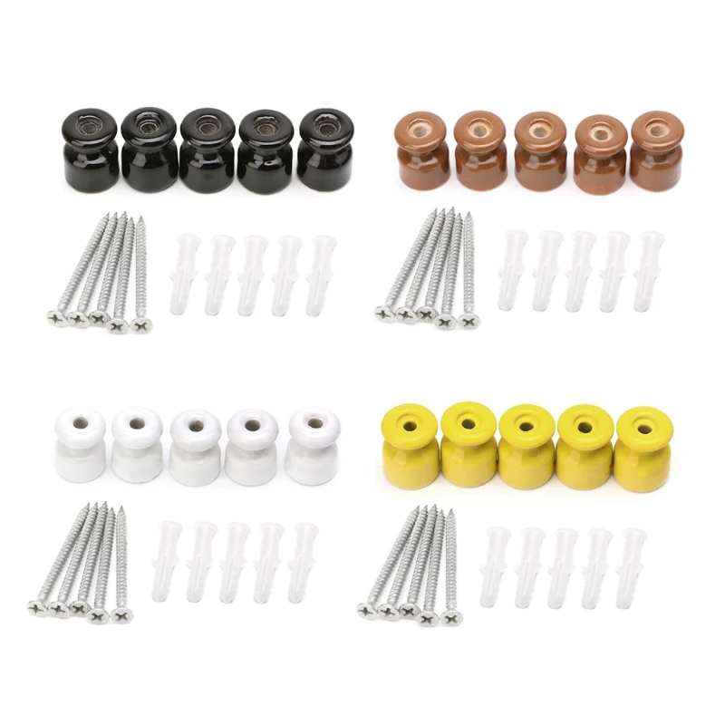 Керамический изолятор 24 мм 5 шт. | Обустройство дома