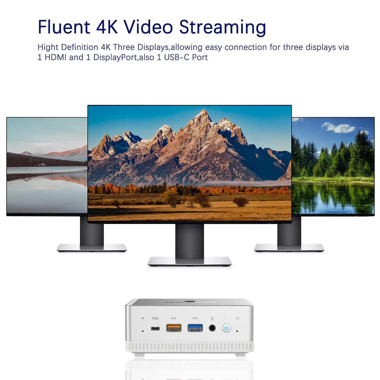 Verkauf MINISFORUM DeskMINI UM300 AMD Ryzen 3 3300U MINI PC Windows 10 3,5 GHz WIFI6 Büro MINI PC Gaming Computer TV BOX Beelink