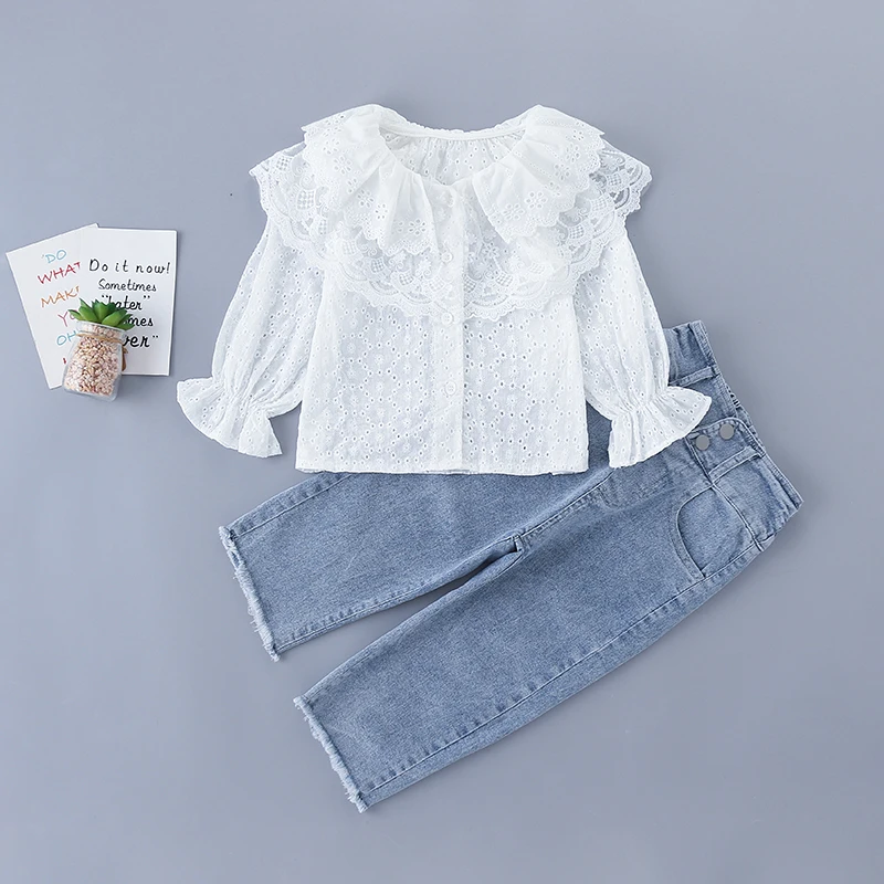 От 3 до 7 лет высокое качество весенний комплект одежды для девочек 2020 новая