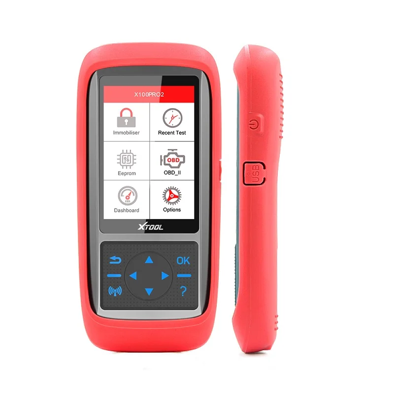 Оригинальное обновление онлайн Xtool X100 Pro2 Авто ключевой программатор OBD2 одометр