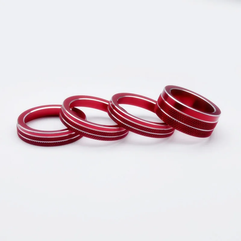 

Interior Knob Decor Ring Parts Trim Accessories Cover High Quality Knob