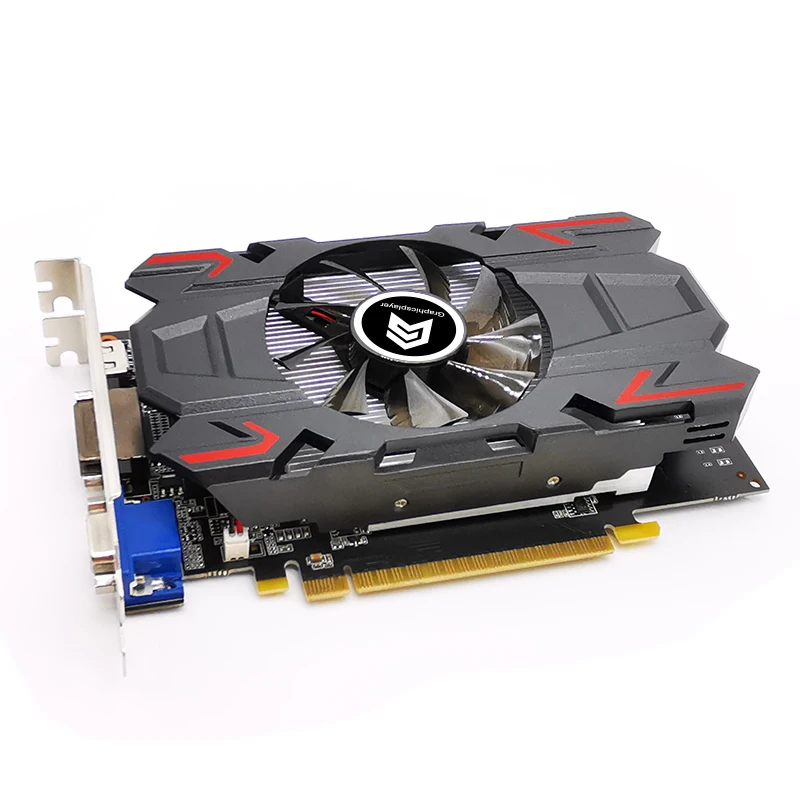 Оригинальный чип Графическая карта VGA Видеокарта GTX PC GTX650 2 ГБ/2048 МБ бит для