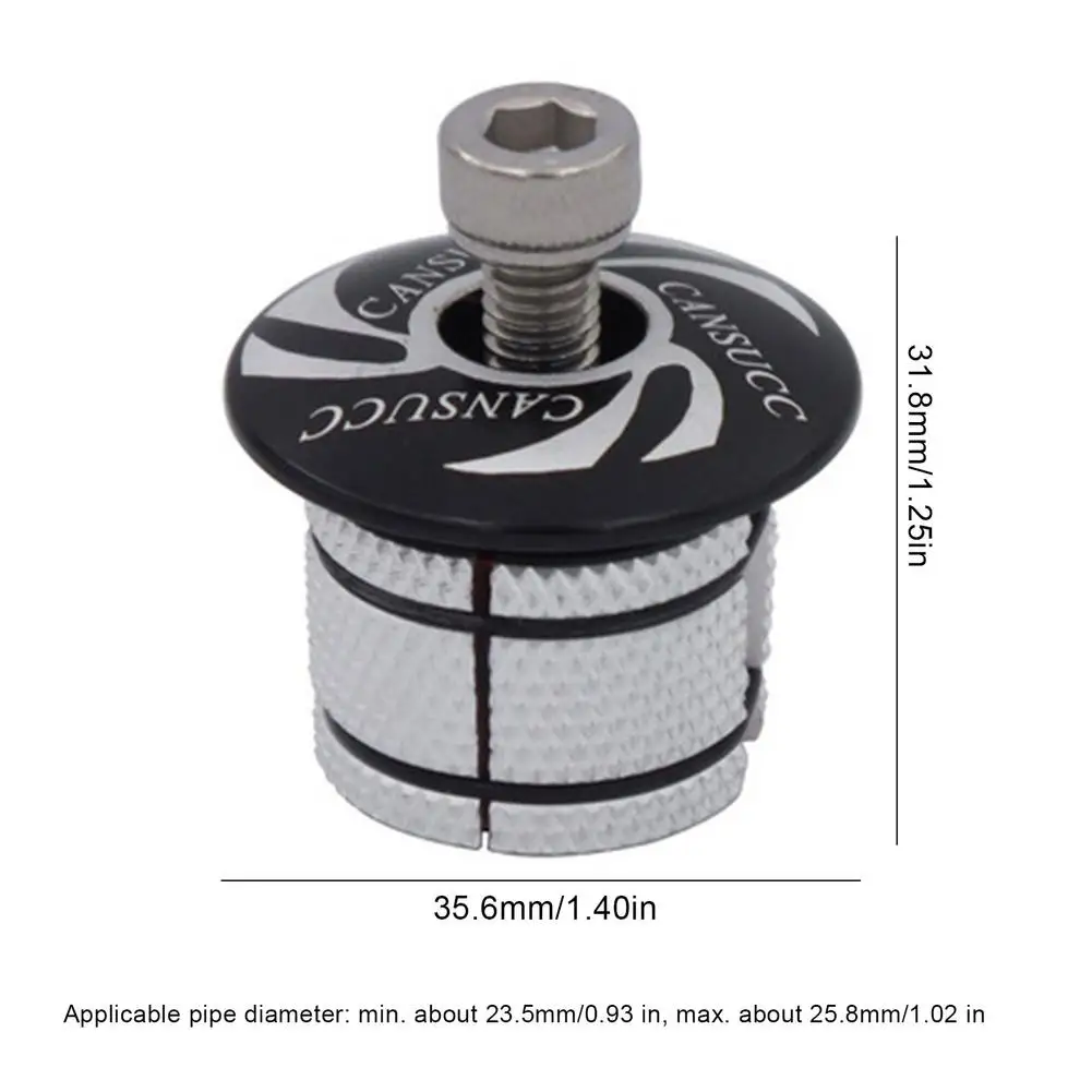 Bicycle Headset Top Cap Premium Material Core Hang Expansion Screws Mountain Road Bike Front Fork Standp | Спорт и развлечения