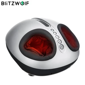 Blitzwolf bw-mgs2 air pressure foot massager household timing electric heating leg relaxing kneading pain relief therapy device 1 Item image