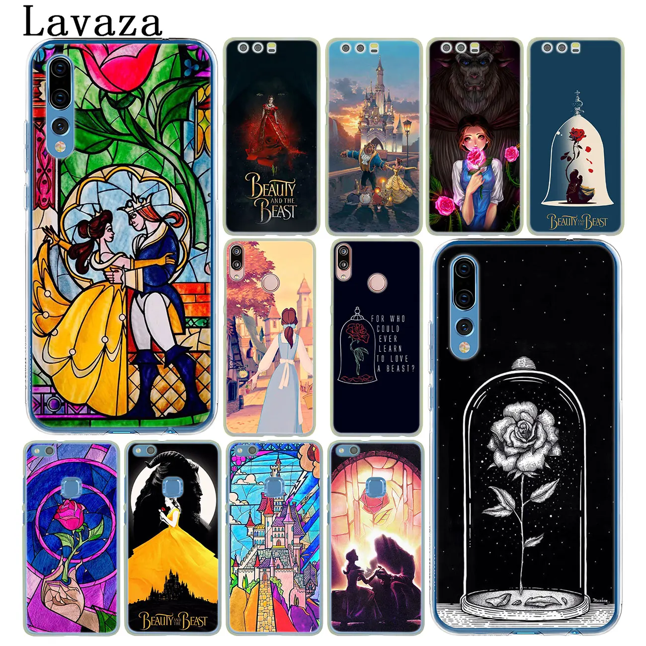 Чехол для телефона Lavaza Beauty and the Beast чехол Huawei Y9 Y7 Prime 2018 2019 Honor 20 10 8 8A 8X 9X 9 Lite 7C 7X 7A