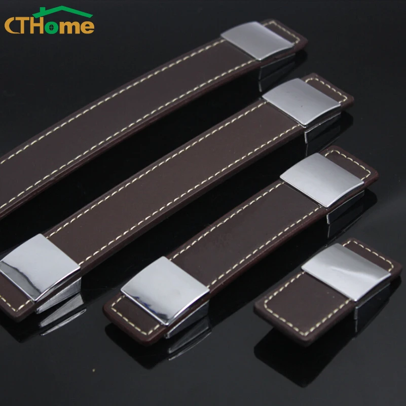 Черная ручка для шкафа из цинкового сплава ручки мебели комода ящика чемодана