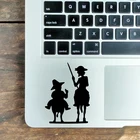 Наклейка для ноутбука Sancho Don Quixote, стикер для Macbook Air Pro, 16 дюймов, Retina, 11, 12, 13, 15 дюймов, сенсорная панель, наклейка для ноутбука